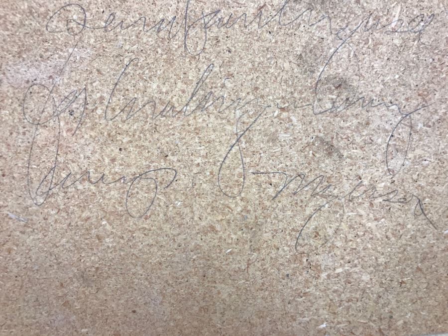 Vintage Sandpainting Signed On Back With Story 13'W X 13'H [Photo 16]