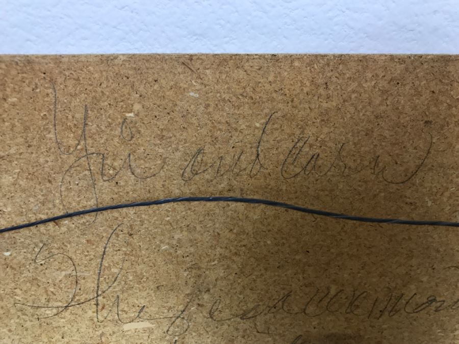 Vintage Sandpainting Signed On Back With Story 13'W X 13'H [Photo 14]