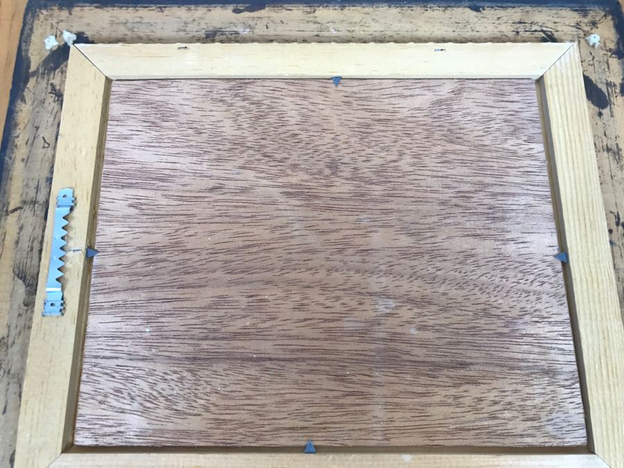 Original Oil Painting Of Native American Girl Signed Stone 13'W X 15'H [Photo 12]