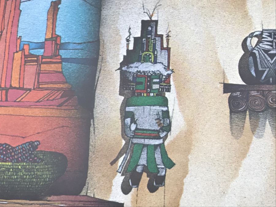 Native American Amada Pena Framed Print Joy Tash Gallery Scottsdale 1987 31W X 26'H [Photo 16]