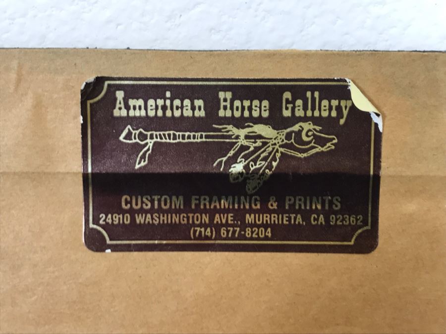 Pablita Velarde Limited Edition Print 404 Of 1500 Hand Signed By Pablita Velarde 32'W X 26'H [Photo 33]