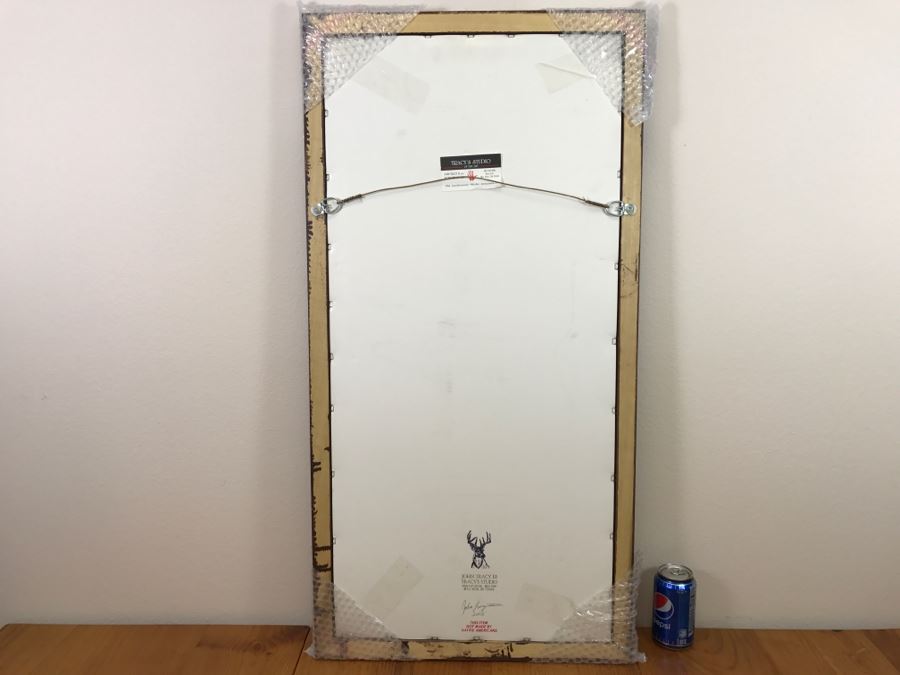 John Tracy III Reproduction Shadow Box Framed Arrow Quiver With (3) Arrows - Not Native American Made - 19.5'W X 38'H  [Photo 15]