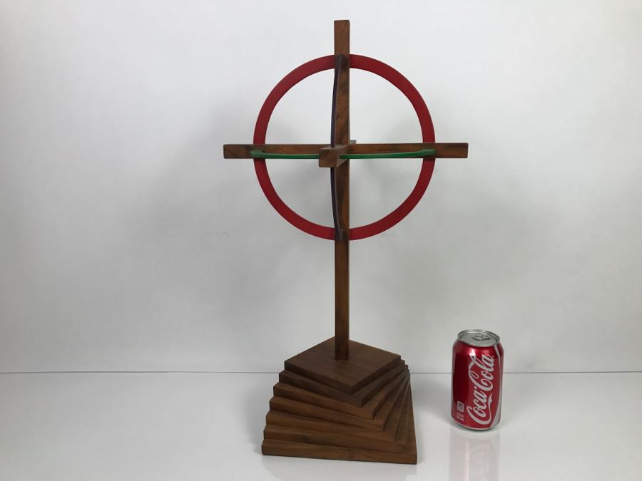 Custom Wooden Geometric Sculpture [Photo 11]