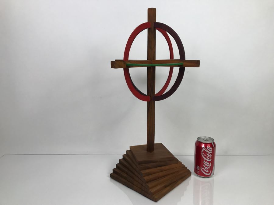 Custom Wooden Geometric Sculpture [Photo 13]