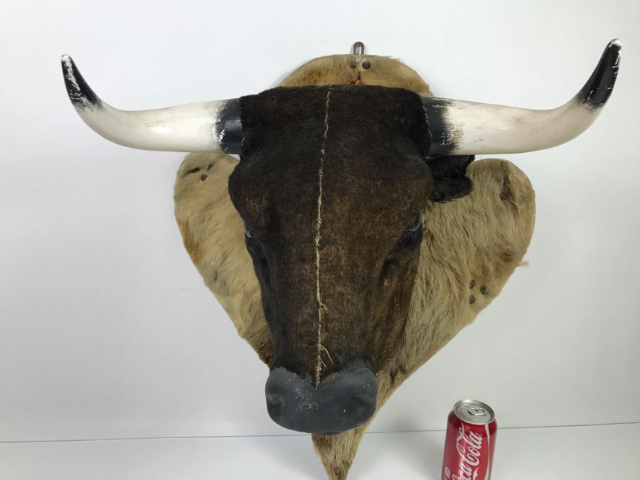 Faux Taxidermy Bull Head [Photo 18]