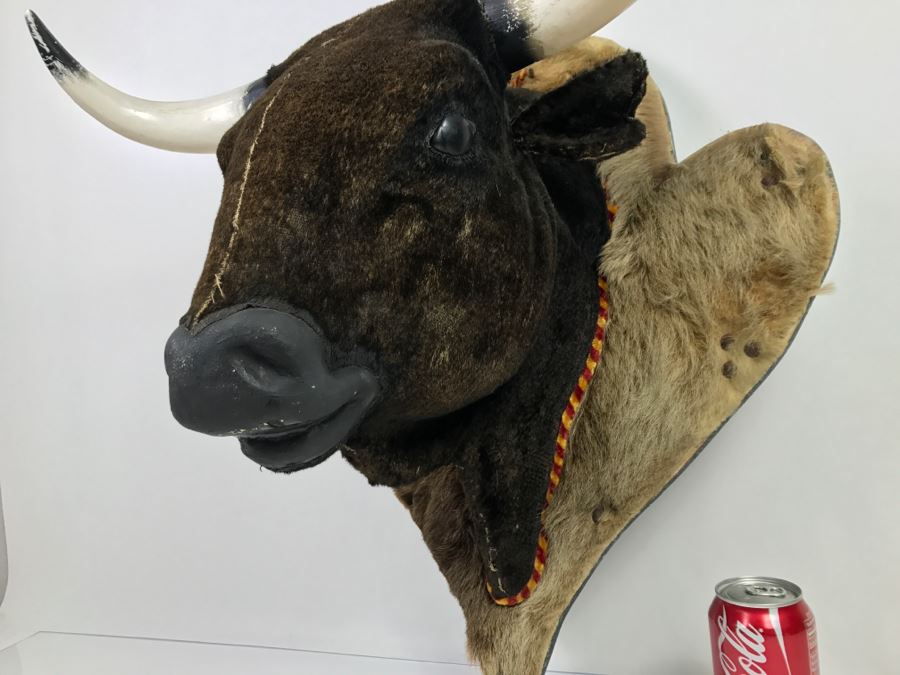 Faux Taxidermy Bull Head [Photo 9]