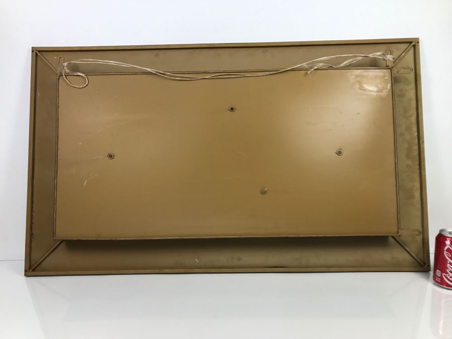 Metal Industrial Hanging Wall Sculpture 39' X 23' [Photo 17]