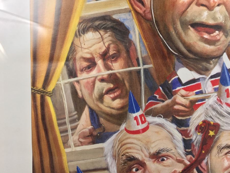 Presidential Parody Poster For Gala Weekly Standard 10th Anniversary Issue Sept. 19 2005 Hand Signed By Artist [Photo 6]