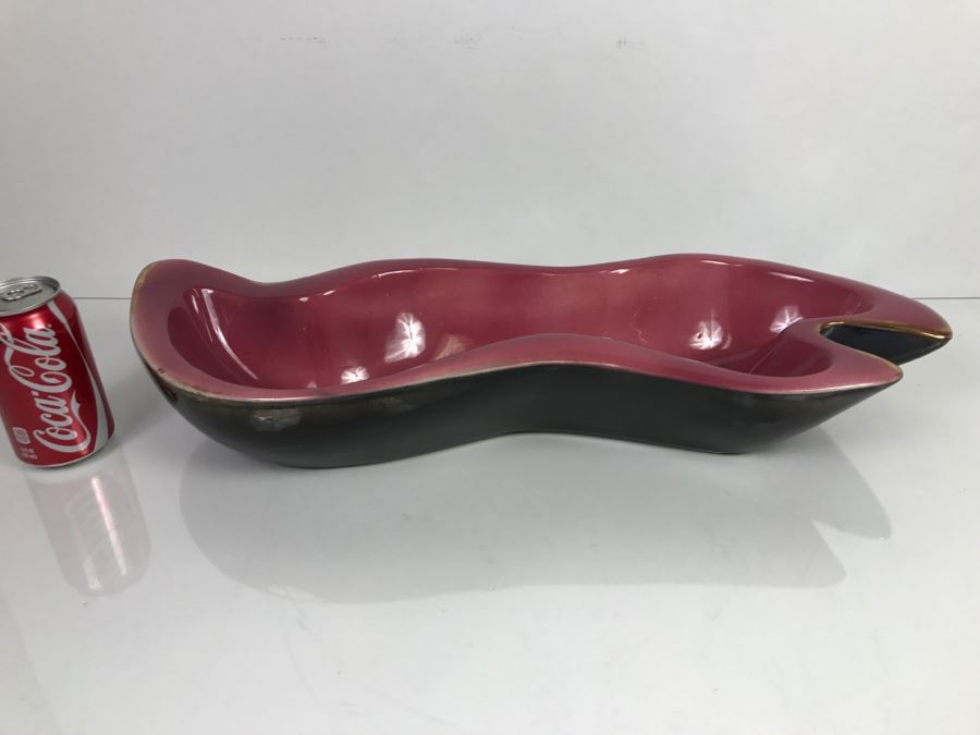 Mid-Century USA Pottery Bowl [Photo 13]