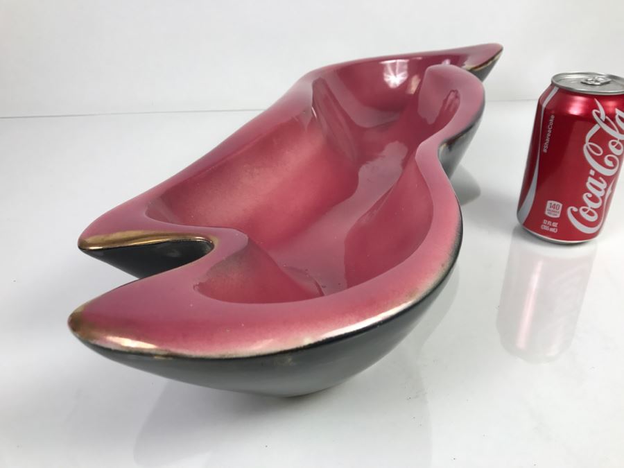 Mid-Century USA Pottery Bowl [Photo 2]