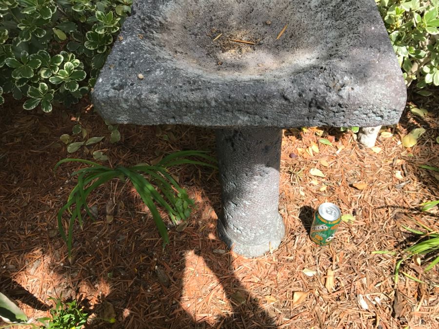 Outdoor Garden Bird Bath 25'H [Photo 5]