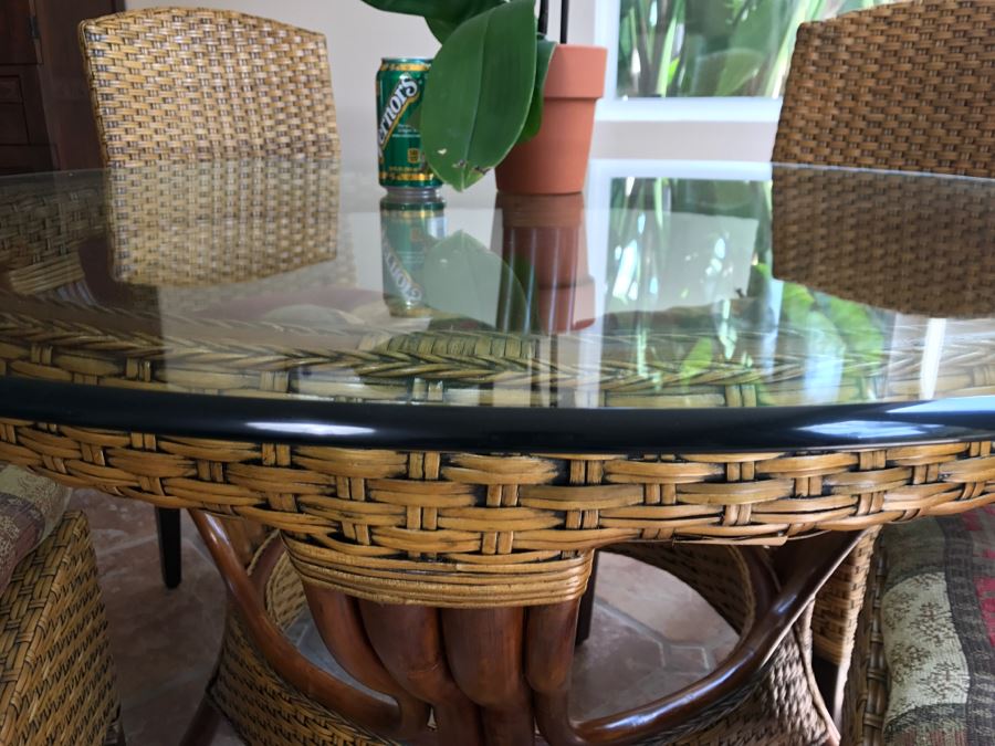 Pier 1 Imports Glass Dining Room Table