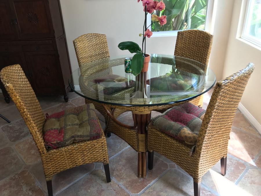 Pier 1 Imports Glass Dining Room Table