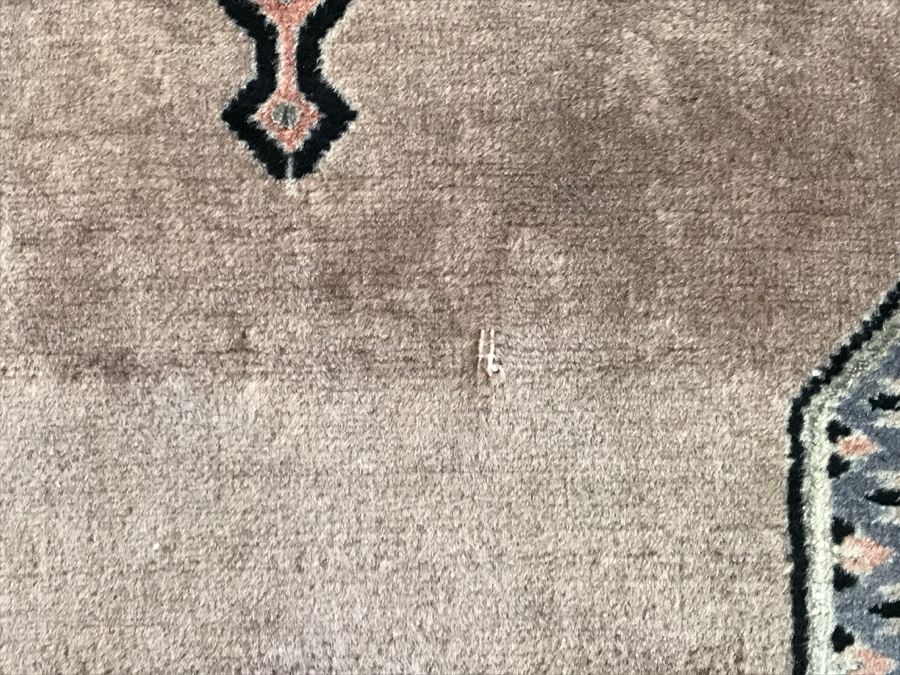 Signed Persian Hand Knotted Area Rug 6' X 49'W [Photo 16]