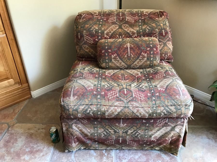 Ethan Allen Upholstered Chair 3'W X 43'D X 33'H [Photo 3]
