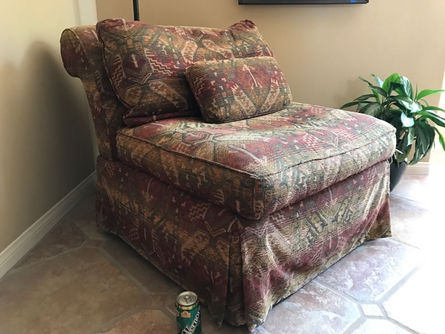 Ethan Allen Upholstered Chair 3'W X 43'D X 33'H [Photo 6]