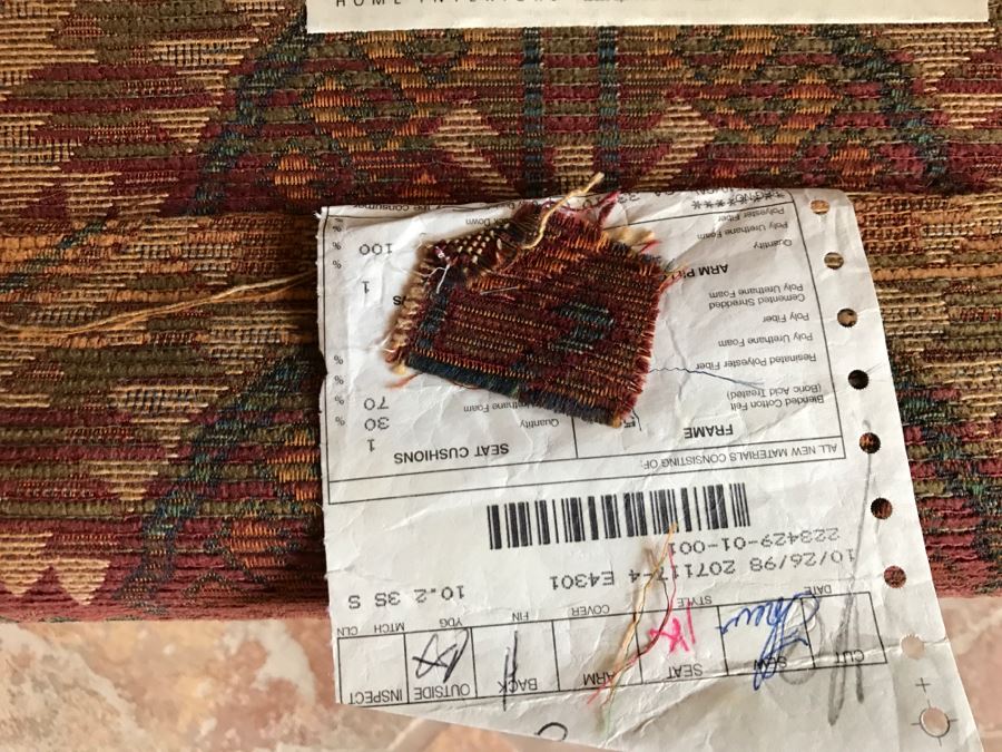 Ethan Allen Upholstered Chair 3'W X 43'D X 33'H [Photo 7]