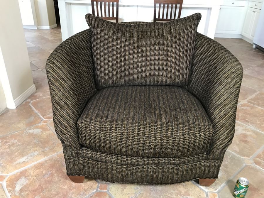 Upholstered Armchair (Matches Sofa In This Sale) 44'W X 42'D X 32'H [Photo 2]
