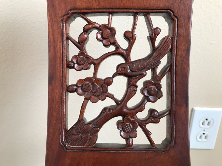 Stunning Chinese Rosewood Modernist Armchair 26'W X 26'D X 29'H [Photo 13]