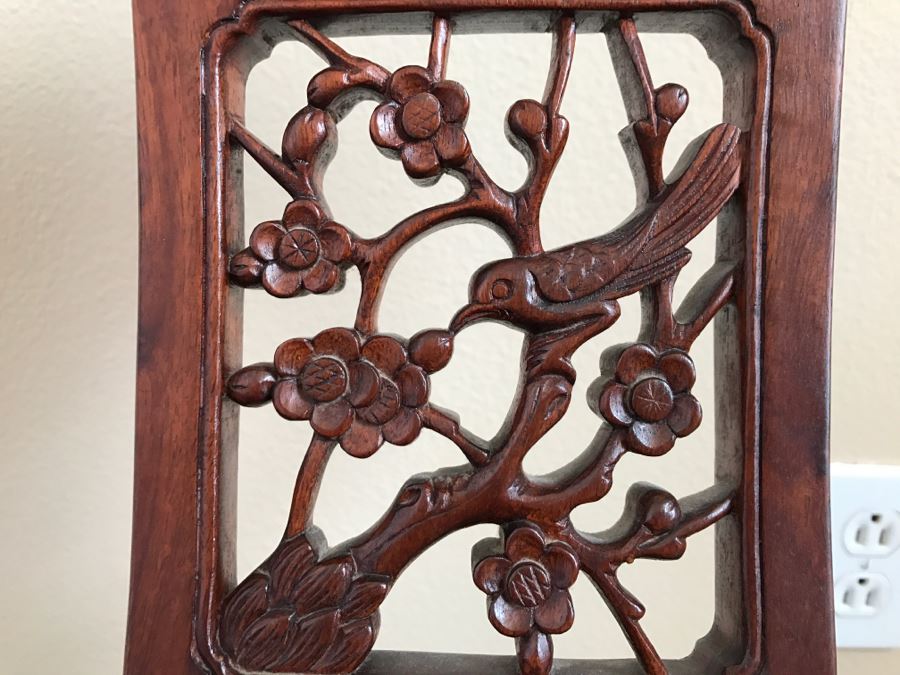 Stunning Chinese Rosewood Modernist Armchair 26'W X 26'D X 29'H [Photo 14]