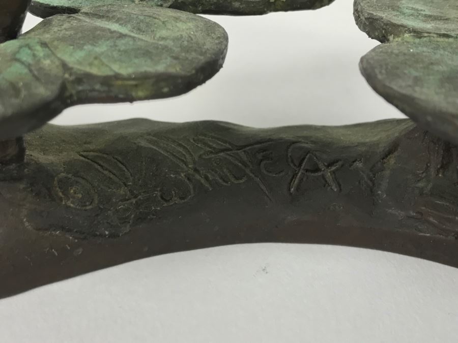 Fritz White CA Limited Edition Bronze Sculpture 111 Of 150 7'W X 10'H [Photo 8]