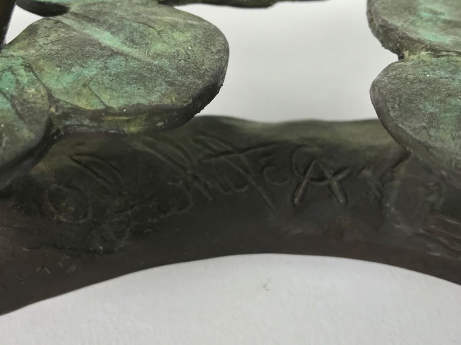 Fritz White CA Limited Edition Bronze Sculpture 111 Of 150 7'W X 10'H [Photo 9]