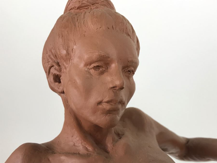 Original One-Of-A-Kind Clay Sculpture By Artist Renée 9'W X 11'D X 19'H [Photo 30]