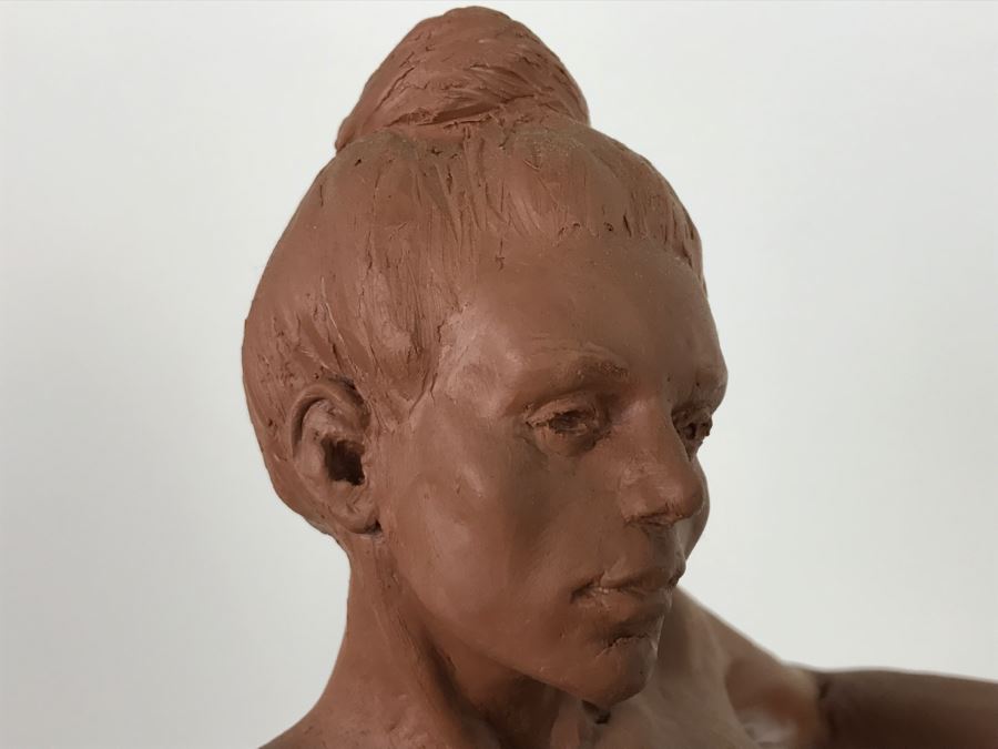 Original One-Of-A-Kind Clay Sculpture By Artist Renée 9'W X 11'D X 19'H [Photo 29]