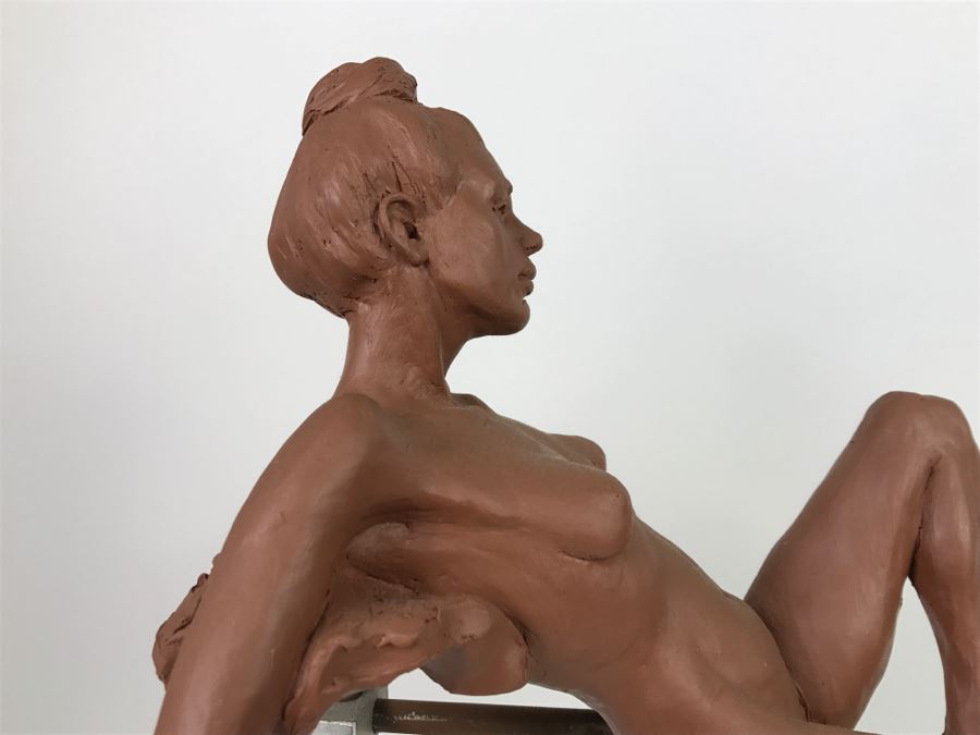 Original One-Of-A-Kind Clay Sculpture By Artist Renée 9'W X 11'D X 19'H [Photo 23]