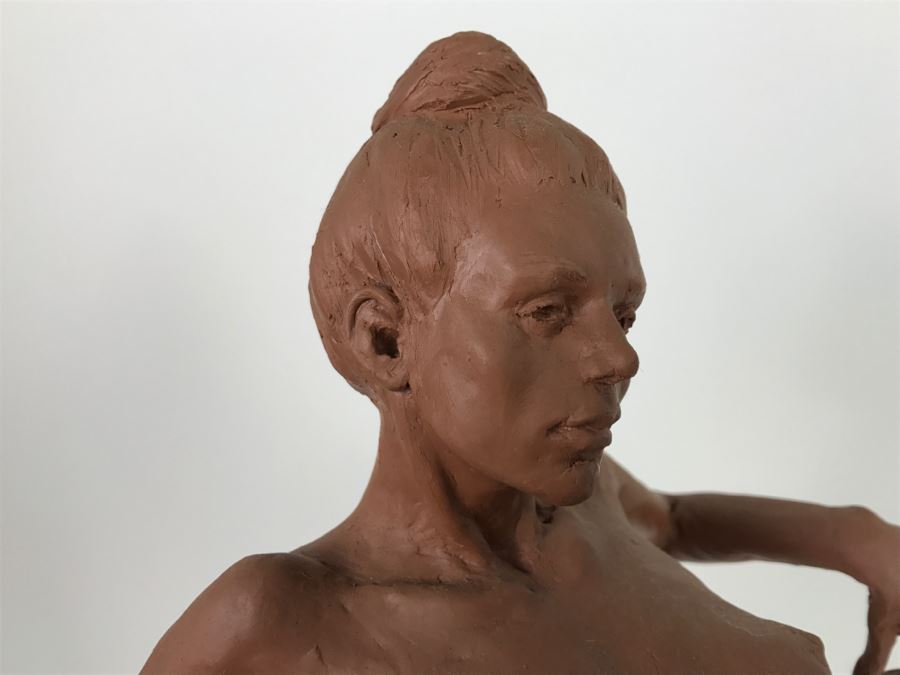 Original One-Of-A-Kind Clay Sculpture By Artist Renée 9'W X 11'D X 19'H [Photo 28]