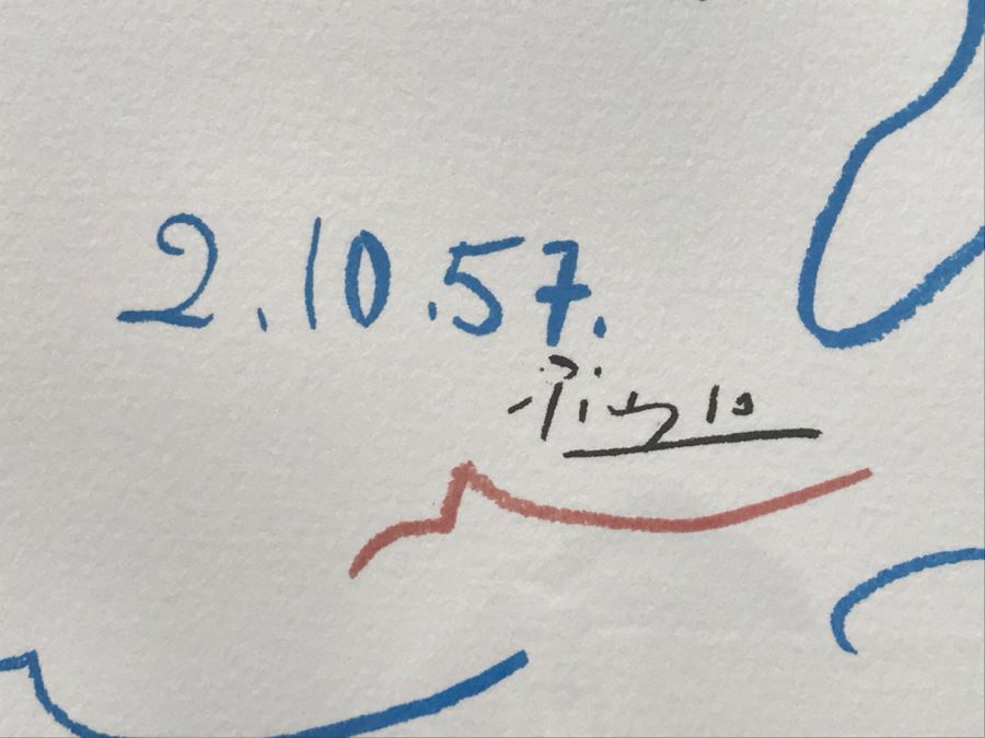 1988 Pablo Picasso Limited Edition Lithograph Print Titled 'Picador' 367 Of 420 29' X 35' [Photo 10]