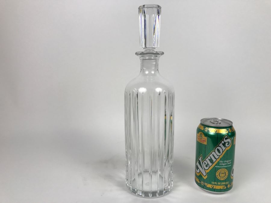 Stylish Baccarat France Crystal Decanter With Stopper [Photo 1]