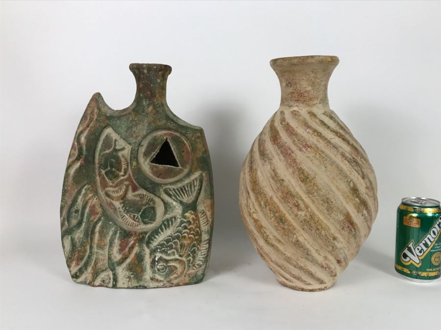 Pair Of Large Decorative Vases [Photo 1]
