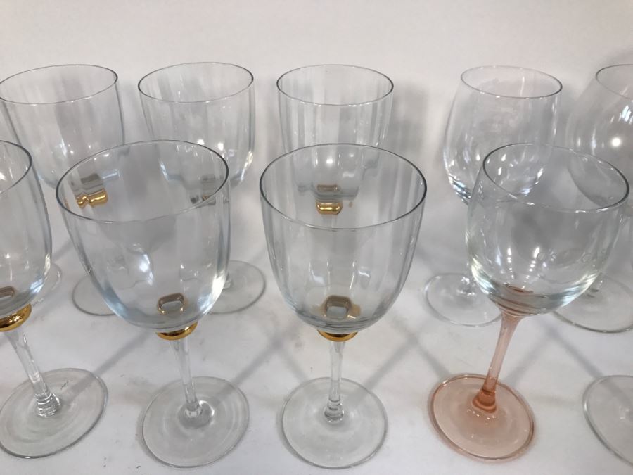 Stemware Wine Glasses Lot