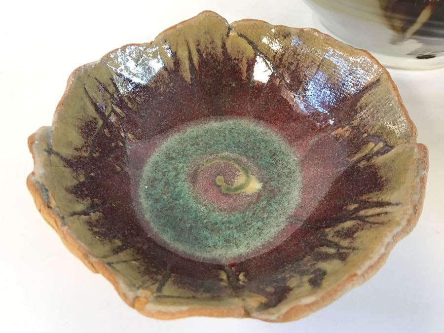 (3) Signed Pottery Bowls [Photo 7]