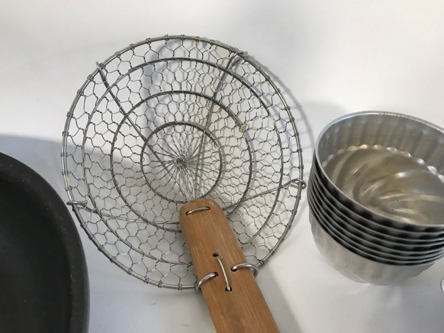 Kitchen Lot With Utensils, Cookware And Ravioli Maker [Photo 13]