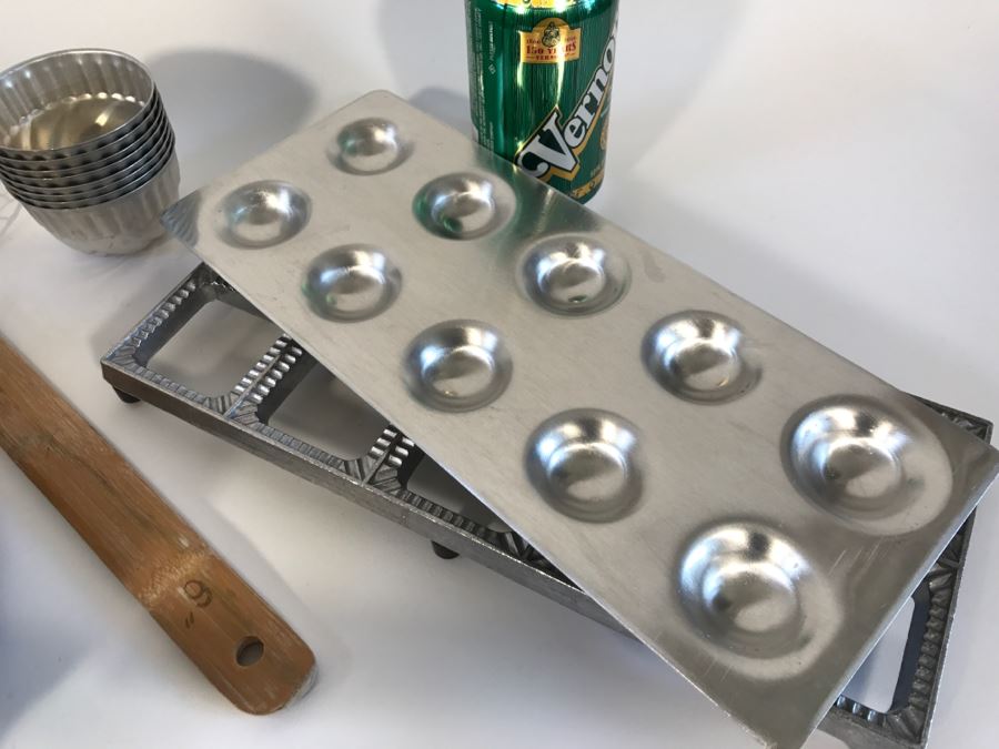 Kitchen Lot With Utensils, Cookware And Ravioli Maker [Photo 2]