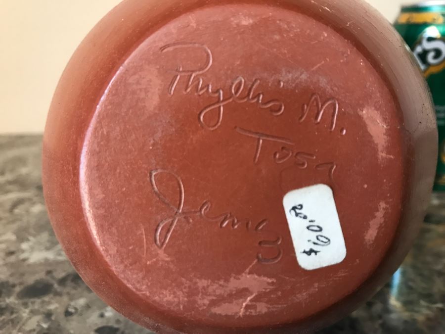 Native American Wedding Vase By Phyllis M. Tosa Jemez [Photo 6]