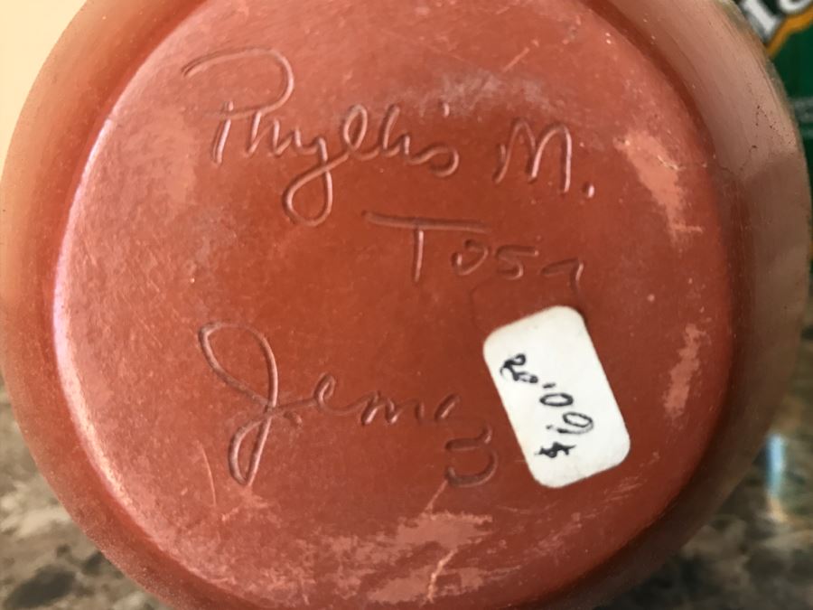 Native American Wedding Vase By Phyllis M. Tosa Jemez [Photo 7]