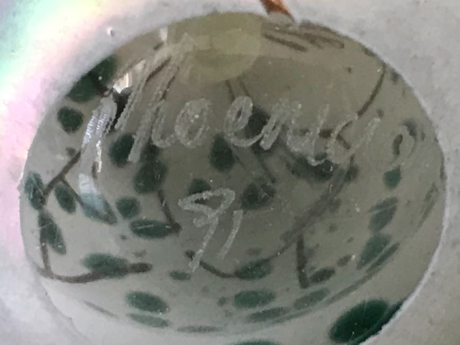 Collection Of (4) Phoenician Glass Art Glass Malta Includes Vases And Bottles With Stoppers [Photo 14]