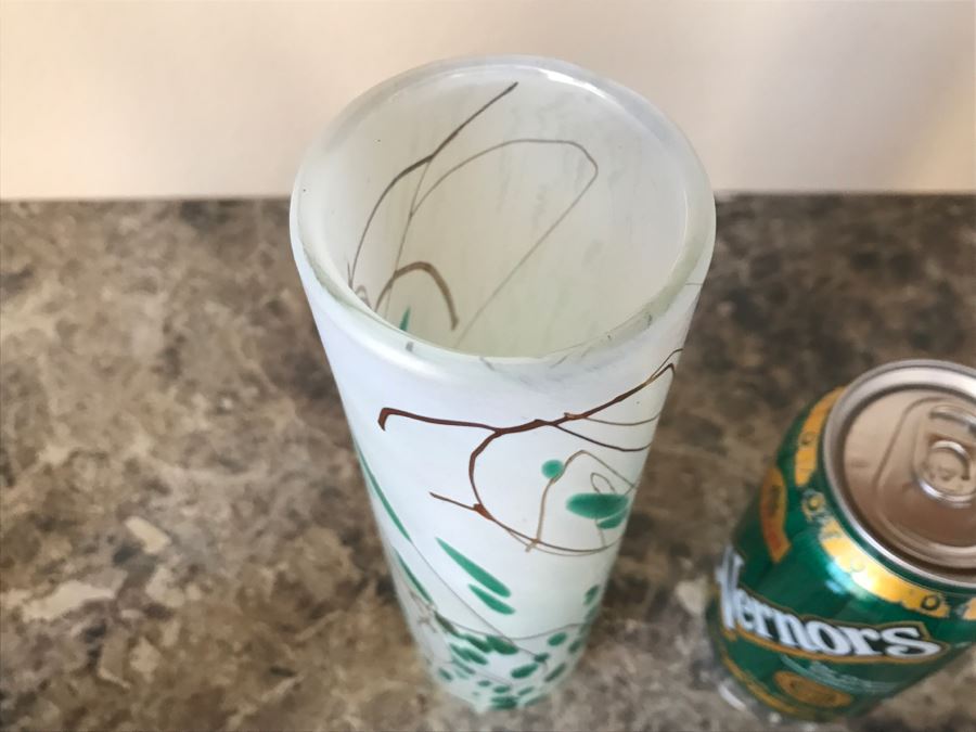 Collection Of (4) Phoenician Glass Art Glass Malta Includes Vases And Bottles With Stoppers [Photo 9]