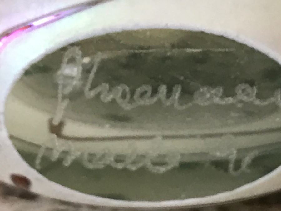 Collection Of (4) Phoenician Glass Art Glass Malta Includes Vases And Bottles With Stoppers [Photo 15]