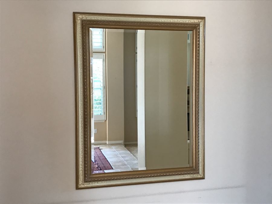 Large Beveled Glass Wall Mirror 46' X 58' [Photo 2]