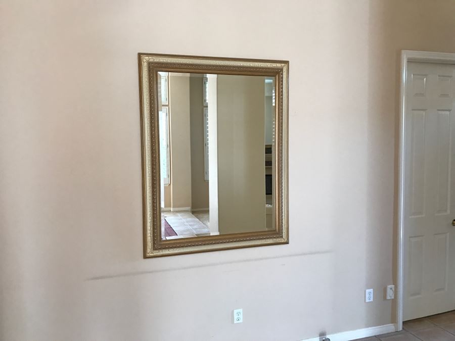 Large Beveled Glass Wall Mirror 46' X 58' [Photo 3]