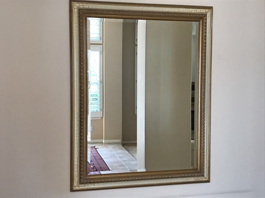 Large Beveled Glass Wall Mirror 46' X 58'