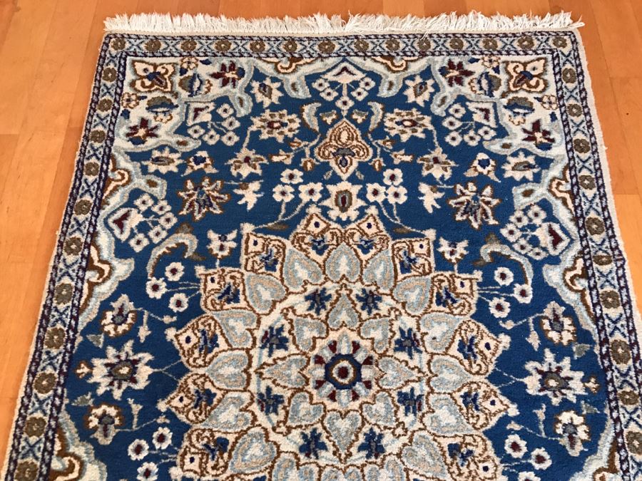 Persian Area Rug Hand Knotted Wool 4' 6' X 3' [Photo 8]