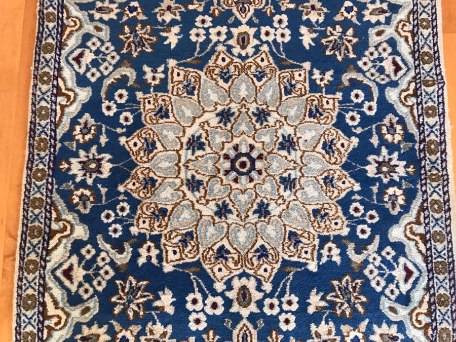 Persian Area Rug Hand Knotted Wool 4' 6' X 3' [Photo 7]