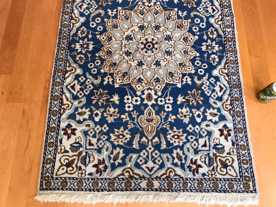 Persian Area Rug Hand Knotted Wool 4' 6' X 3' [Photo 6]