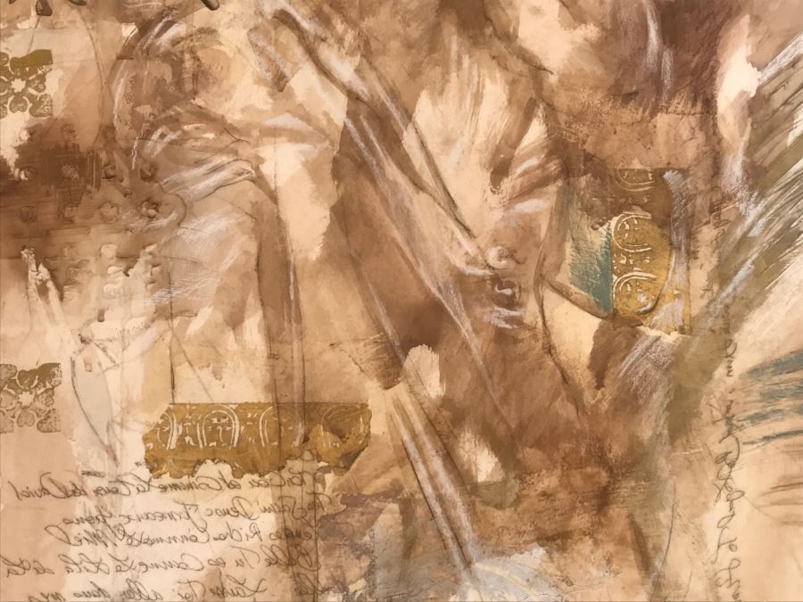 Francois Fressinier Mixed Media Artwork Titled 'Solomon's Lover' [Photo 28]