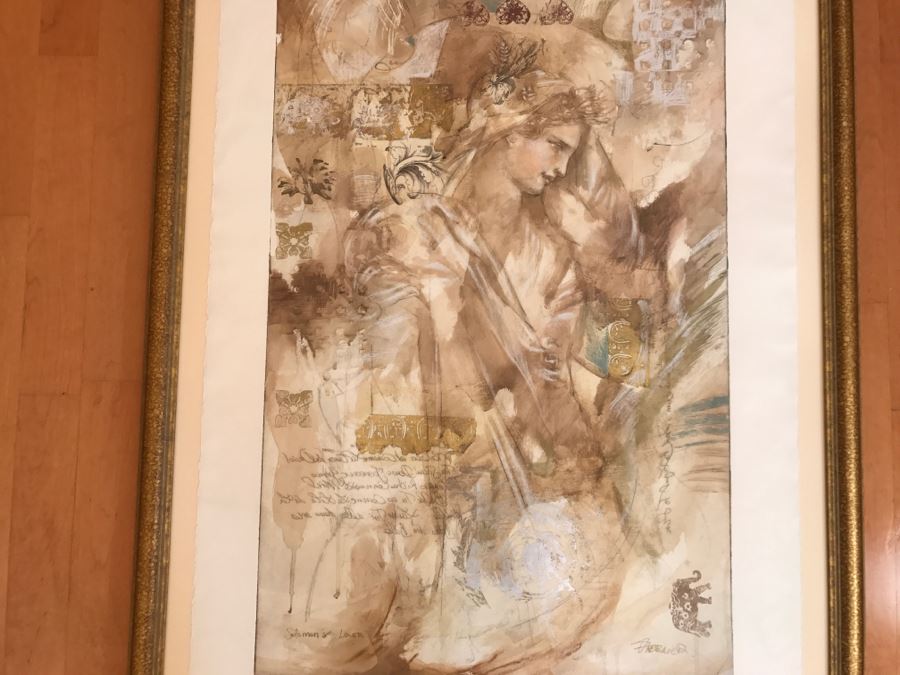 Francois Fressinier Mixed Media Artwork Titled 'Solomon's Lover' [Photo 3]